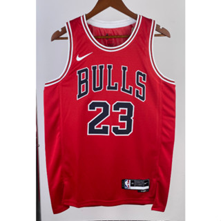 hot pressed 2023 nba Chicago Bulls No. 23 red classic basketball jersey