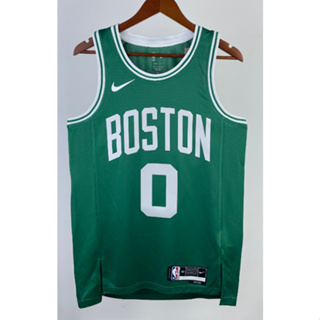 hot pressed 2023 nba Boston Celtics No.  0 Tatum green basketball jersey