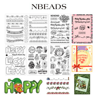 แผ่นแสตมป์พลาสติก PVC คละแบบ ขนาด 16x11x0.3 ซม. สําหรับตกแต่…