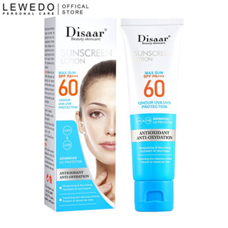 Lewedo ครีมกันแดด SPF 90 PA+++ ขนาด 50 มล. ไม่เหนียวเหนอะหนะ ป้องกันเหงื่อ