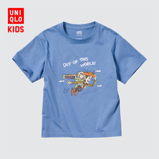 Uniqlo เสื้อยืด แขนสั้น พิมพ์ลาย (UT) สําหรับผู้ชาย ผู้หญิง (ศิลปะพิกซาร์) 457983