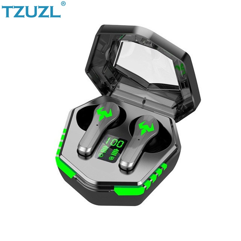 Tzuzl N35 TWS หูฟังเกมมิ่ง บลูทูธ 5.2 ความล่าช้าต่ํา พร้อมไมโครโฟน 9D สเตอริโอ ราคา ถูกที่สุด ดีลบีเคเค