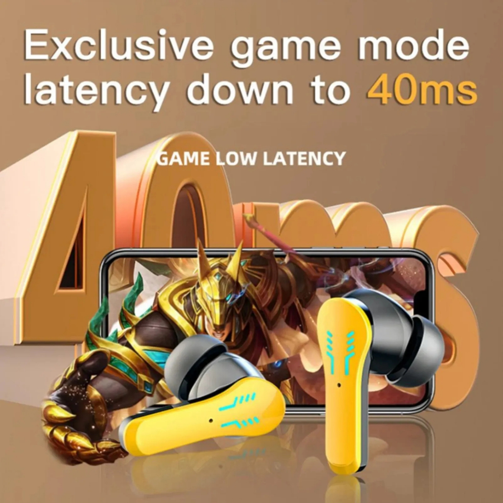 Tzuzl N35 TWS หูฟังเกมมิ่ง บลูทูธ 5.2 ความล่าช้าต่ํา พร้อมไมโครโฟน 9D สเตอริโอ ราคา ถูกที่สุด ดีลบีเคเค แกลเลอรีภาพที่ 4