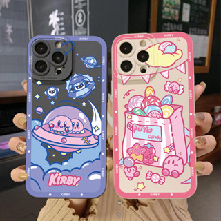 เคสโทรศัพท์มือถือ ขอบสี่เหลี่ยม ลาย Kryby น่ารัก สําหรับ Infinix Hot 12i 10S 11 10 Play 11S 10i Smart 6 HD X6511 X657B X6512 Note 12 G96