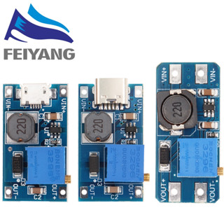 Mt3608 Dc-Dc Power Supply Converter โมดูลบอร์ดเอาต์พุตสูงสุด 28V 2A
