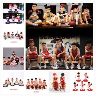 ฟิกเกอร์ Slam Dunk Hanamichi Kaede Rukawa สําหรับตกแต่ง 5 ชิ้น ต่อชุด