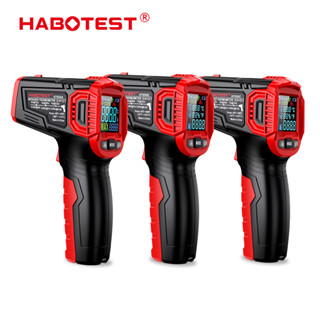 Habotest HT650 เครื่องวัดอุณหภูมิอินฟราเรด เลเซอร์ ไม่สัมผัส ไพโรมิเตอร์ ไฮโกรมิเตอร์ IR เทอร์โมมิเตอร์ เครื่องมือทดสอบเทอร์โมมิเตอร์