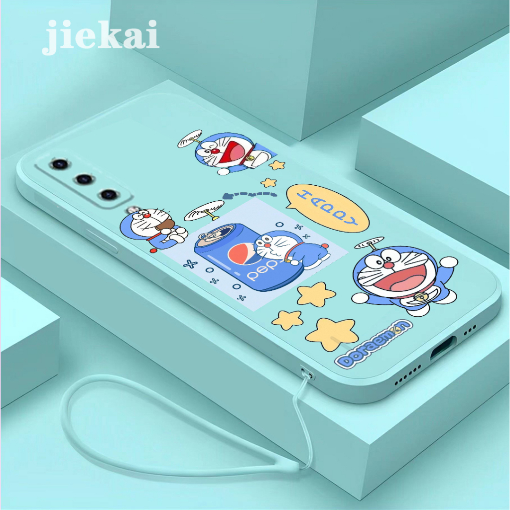 เคส Samsung A70 เคสโทรศัพท์ ซิลิโคน กันกระแทก การ์ตูนน่ารัก โคล่า ทิงเกอร์เบลล์ แมว โดราเอมอน