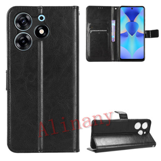 เคสสำ Tecno Spark 10 Pro K17 Case Flip PU Leather Phone Casing Tecno Spark10 Pro คสโทรศัพท์มือถือ Back Cover