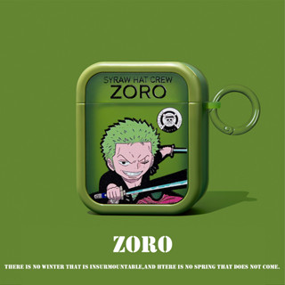 เคสหูฟัง ลายการ์ตูนวันพีช สําหรับ Airpods Pro2Gen ZORO LUFFY 2023 Airpods 3 Airpods 2gen