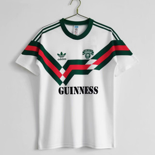 เสื้อกีฬาแขนสั้น ลายทีมชาติฟุตบอล Cork City 88-89 ชุดเหย้า คุณภาพสูง สไตล์เรโทร