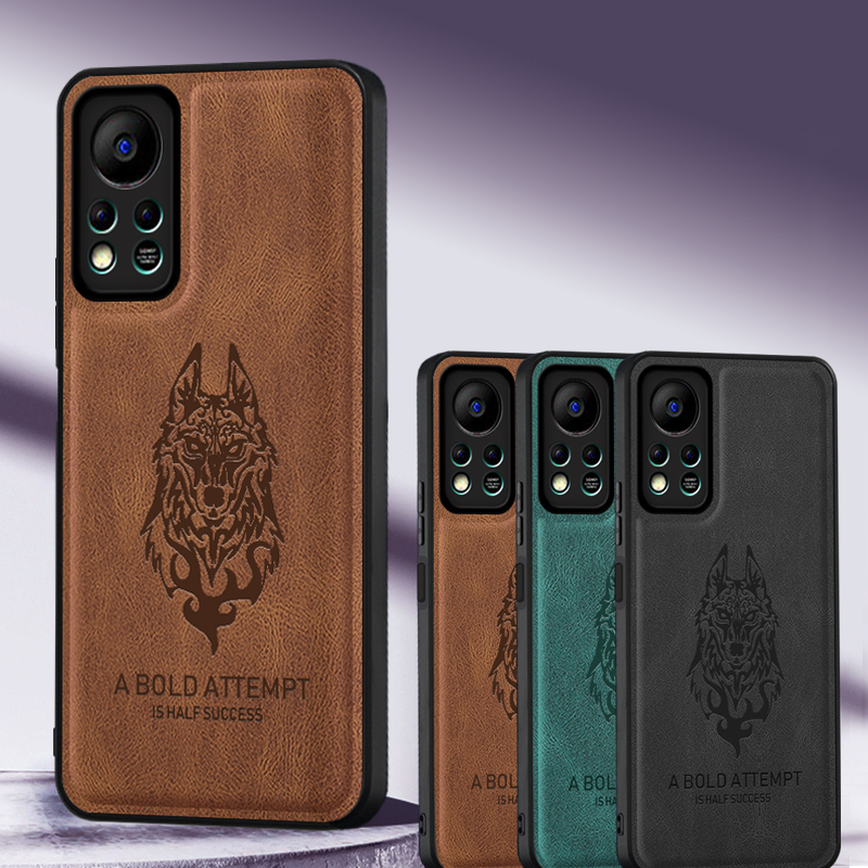 สําหรับ Infinix Hot 11S NFC Case Matte Casing Full Protection Leather Case Infinix Hot 11S NFC Soft 