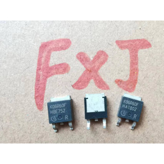 ((10 ชิ้น) อุปกรณ์จัดการเอฟเฟค IKD06N60RF K06R60F 600V 12A 100W IGBT/Field Effect TO-252