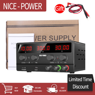 NICE-POWER dc power supply แหล่งจ่ายไฟ DC แหล่งจ่ายไฟ DC แบบปรับได้ แหล่งจ่ายไฟแบบสวิตช์ปรับได้ 120V 3A 30V 10A 60V 5A เครื่องมือซ่อมโทรศัพท์