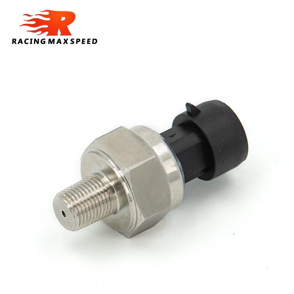 DC 5V 1/8NPT ด้ายเซ็นเซอร์ความดันสแตนเลส 220psi เครื่องส่งสัญญาณ Transducer Sender Sensor สําหรับน้ํามันดีเซล Air น้ํา