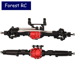 Forestrc SCX10 II AR44 อะไหล่อัพเกรด เพลาโลหะ ด้านหน้า ด้านหลัง 24 8T สําหรับรถไต่หินบังคับ 1/10 Axial 90046 90047 AX90060DIY RGT 86100