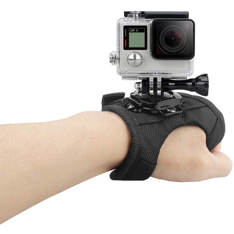 ใช้งานร่วมกับ Insta360 ONE R Gopro กล้อง Multi-Function Palm Fix สายคล้องสกรูขยายสําหรับ Gopro Hero 