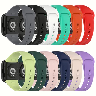 สายรัดซิลิโคนพร้อมการเปลี่ยนสร้อยข้อมือเคสสําหรับ Redmi Watch 5 4 3 / Redmi Watch 3 Active