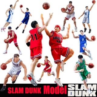 ของเล่นฟิกเกอร์ pvc การ์ตูนญี่ปุ่น Dasin Hanamichi Sakuragi Mitsui Hisashi Rukawa Kaede Miyagi Ryota SLAM DUNK GT Fujima Kenji