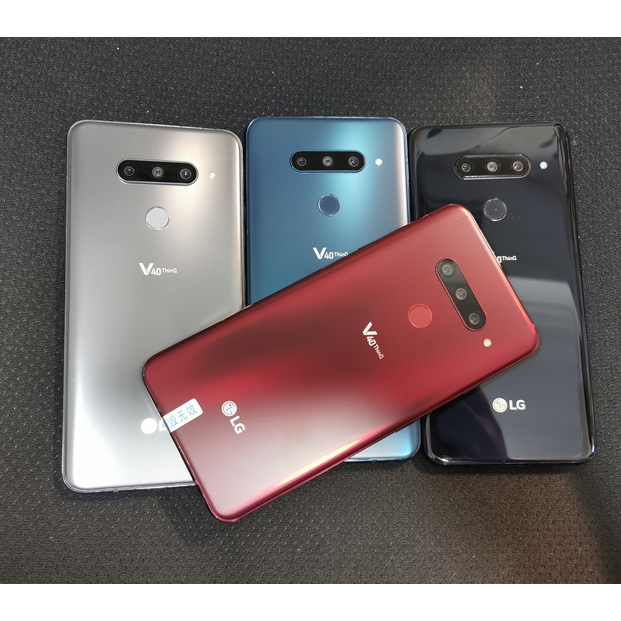 LG V40 ThinQ 6GB RAM 64GB / 128GB ROM Single / Dual Sim สมาร์ทโฟนขนาด 6.4 นิ้วโทรศัพท์มือสอง