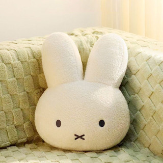 หมอนตุ๊กตานุ่ม รูปการ์ตูนกระต่าย Miffy เหมาะกับของขวัญวันหยุด สําหรับตกแต่งบ้าน โซฟา