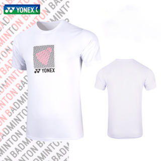 Yonex เสื้อยืดแบดมินตัน ระบายอากาศ แห้งเร็ว สําหรับผู้ชาย ผู้หญิง