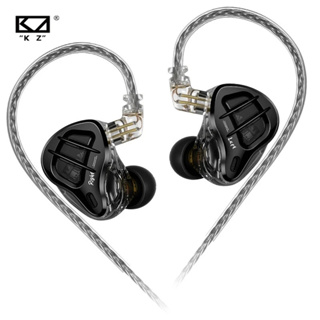 Kz ZAR หูฟังอินเอียร์ แบบมีสาย พร้อมไมโครโฟน HIFI ตัดเสียงรบกวน สําหรับเล่นกีฬา