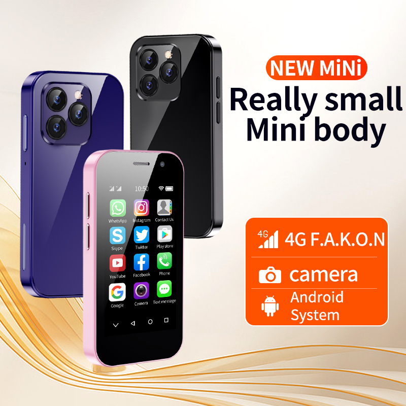 ใหม่แฟชั่นบุคลิกภาพ 4G สมาร์ทโฟน i14pro HD Quad-core 4G โทรศัพท์มือถือ Dual SIM