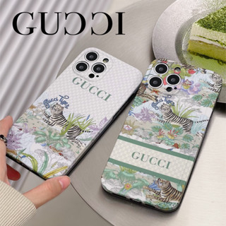 เคสโทรศัพท์มือถือ แบบนิ่ม ลายโลโก้ GG Gucc1 สําหรับ iPhone14 14pro 14promax iPhone13 13pro 13promax iPhone12 12pro 12promax iPhone11 11promax x xs xr