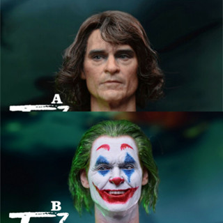 By-art BY-T7 โมเดลฟิกเกอร์ Joker Joaquin Phoenix Head Sculpt สเกล 1/6 สําหรับฟิกเกอร์ตัวผู้ 12 นิ้ว HT