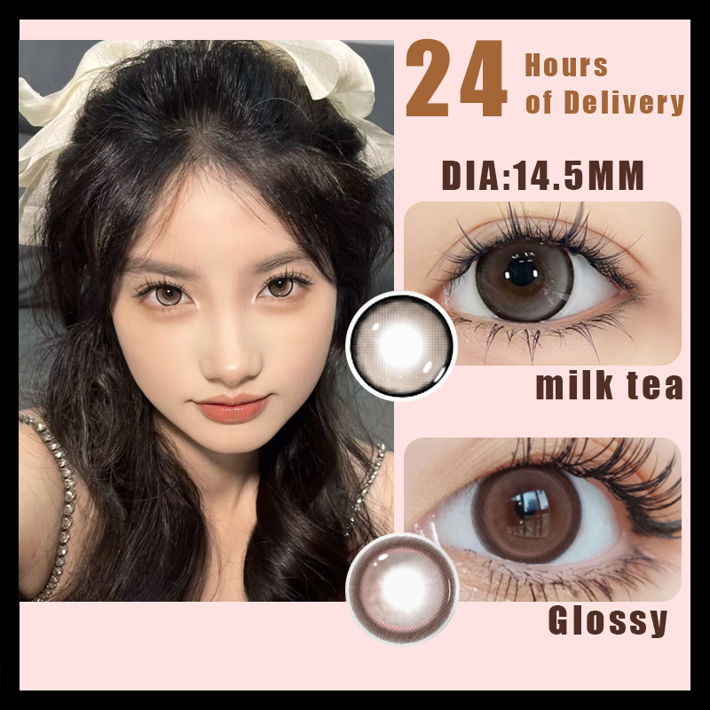 【 Ksseye&doii 】คอนแทคเลนส์สายตาสั้น 0-800 องศา 2 สี