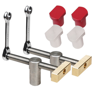 For 19 and 20mm Dog Holes Woodworking Bench Dog Brake Inserts Workbench Fast Fixed Clip Clamp Brass Fixture Vise