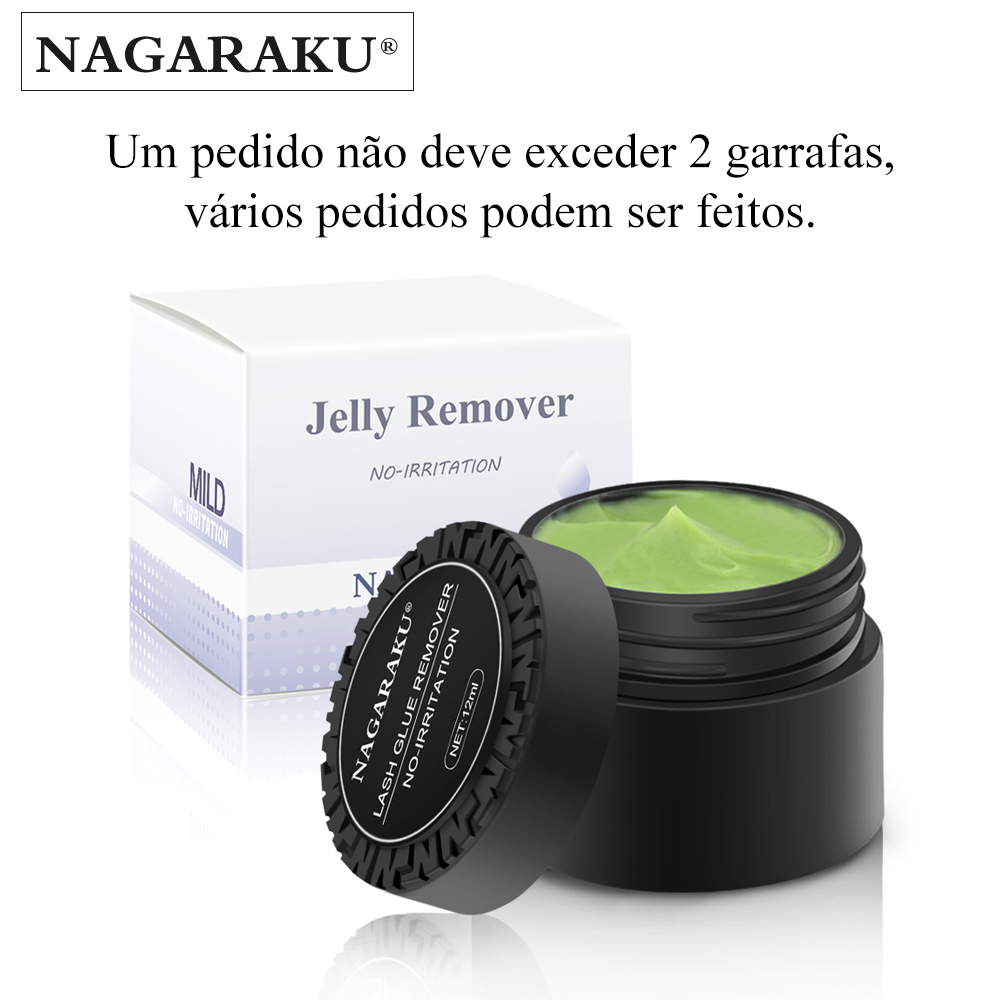 Nagaraku Eyelash Primer กาว Hardener Remover กาวขนตา Fast ลบ Strong Bond