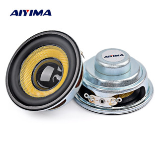 Aiyima ลําโพงบลูทูธ ไฟเบอร์กลาสไฟเบอร์ 4/8 OHM 5W ขนาดเล็ก 52 มม. แบบพกพา กันน้ํา DIY สําหรับบ้าน 2 ชิ้น