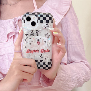 เคสโทรศัพท์มือถือนิ่ม ลายสุนัขน่ารัก สําหรับ iPhone 11 12 13 14 Plus PRO MAX iPhone14 iPhone14ProMax