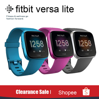 Fitbit VERSA LITE นาฬิกาข้อมือสมาร์ทวอทช์ กันน้ํา วัดอัตราการเต้นหัวใจ สําหรับออกกําลังกาย