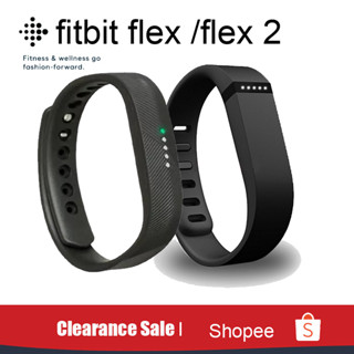 【ลดล้างสต็อก】 Fitbit Flex 2 Flex สายรัดข้อมือฟิตเนส สายรัดข้อมือแบบสมาร์ทแบนด์