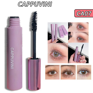 Cappuvini มาสคาร่า เพิ่มความยาว และไม่เปื้อน 3 กรัม