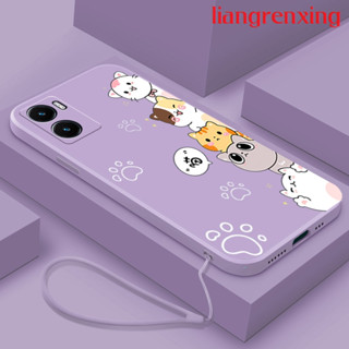 เคสซิลิโคนนิ่ม ลายการ์ตูนแมว กันกระแทก สําหรับ OPPO A96 4g a76 4g YTDZMM02