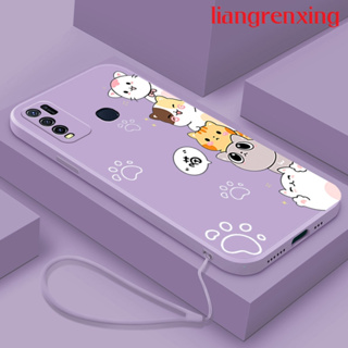 เคสซิลิโคนนิ่ม ลายการ์ตูนแมว กันกระแทก สําหรับ vivo y30 vivo y30i Y50 YTDZMM02