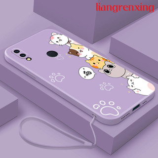 เคสโทรศัพท์ ซิลิโคนนิ่ม กันกระแทก ลายการ์ตูนแมว สําหรับ huawei y7 2019 huawei y9 2019 huawei y7 pro 2019 YTDZMM02