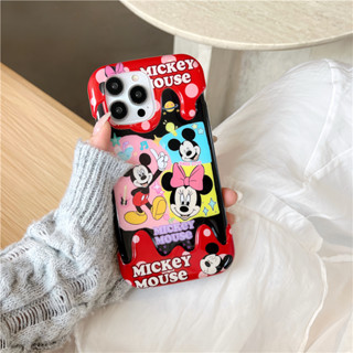 เคสโทรศัพท์มือถือ แบบนิ่ม ลายการ์ตูนมิกกี้ เมาส์ สําหรับ iPhone 11 12 13 14 Plus PRO MAX iPhone14 iPhone14ProMax