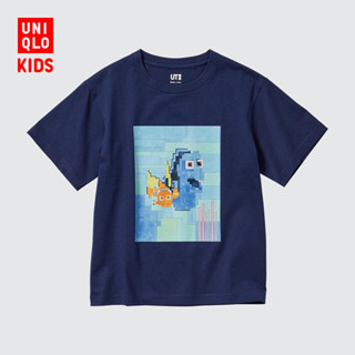 พร้อมส่ง UNIQLO เสื้อยืด แขนสั้น พิมพ์ลายพิกซาร์ ศิลปะ สําหรับผู้ชาย และผู้หญิง (UT) 457848