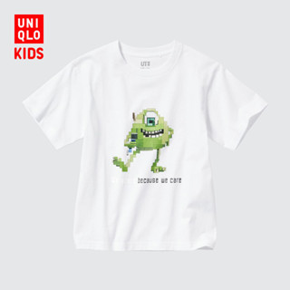 Uniqlo เสื้อยืด แขนสั้น พิมพ์ลาย Pixar สําหรับผู้ชายและผู้หญิง (UT) 457847