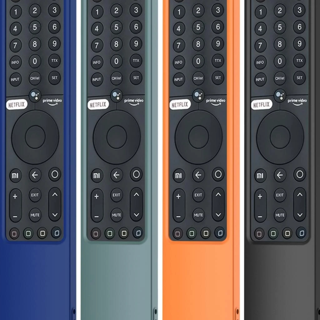 เคสซิลิโคนสําหรับ Xiaomi MI TV P1/P1E/Q1/Q1E สมาร์ททีวีเสียงรีโมทคอนโทรลนุ่ม Shock-proof Scratch-pro