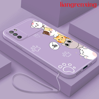 เคสซิลิโคนนิ่ม ลายการ์ตูนแมว กันกระแทก สําหรับ xiaomi poco m3 YTDZMM02