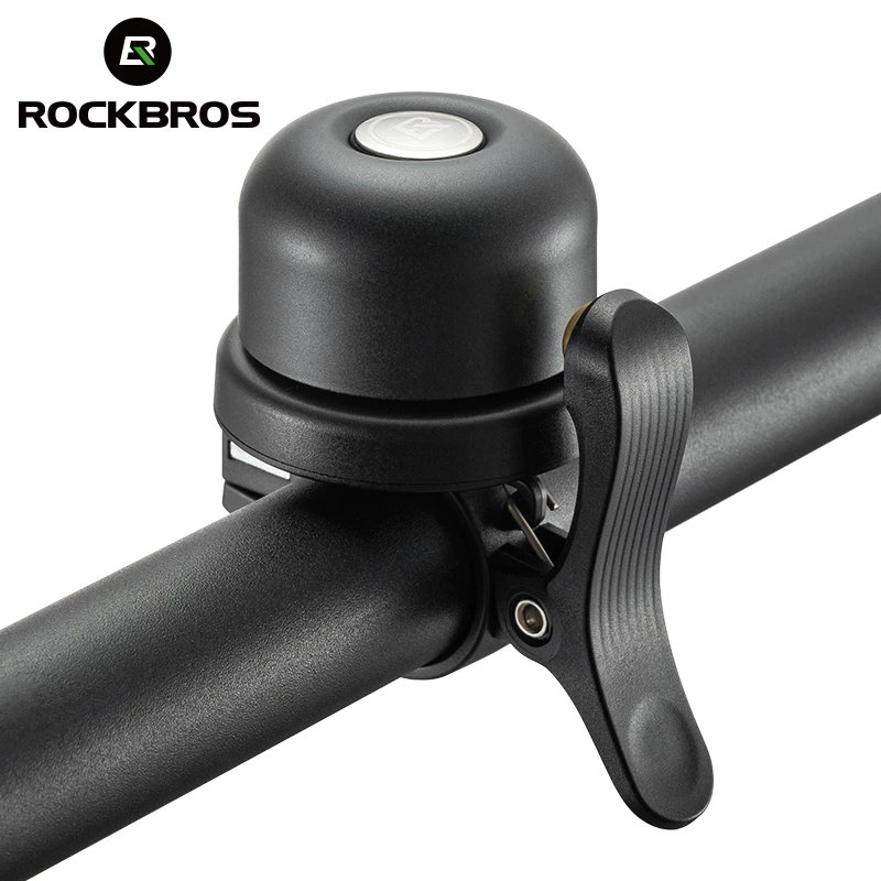 【TH Delivery】ROCKBROS แตรกระดิ่งทองแดง กันน้ํา กันขโมย สําหรับติดแฮนด์รถจักรยาน