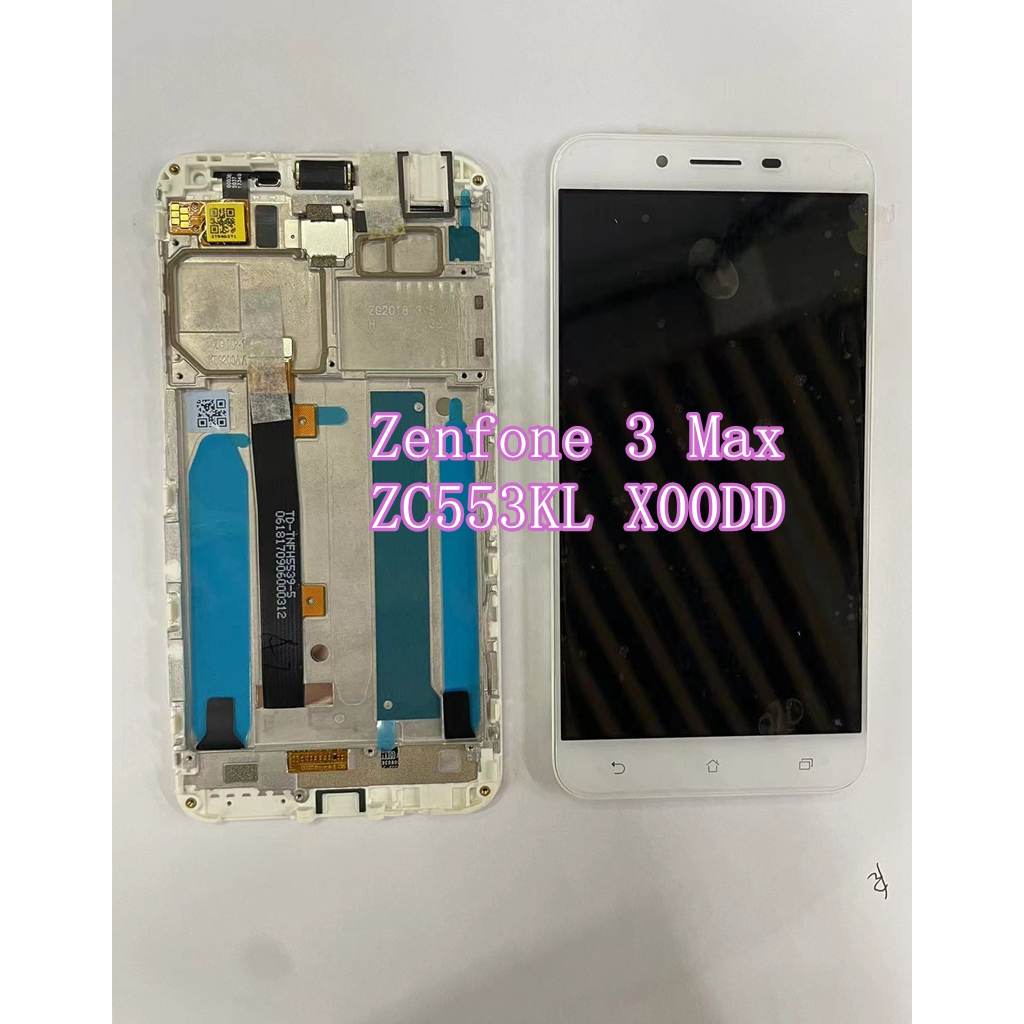 หน้าจอสัมผัสดิจิทัล LCD สําหรับ Asus Zenfone 3 Max ZC553KL X00DD