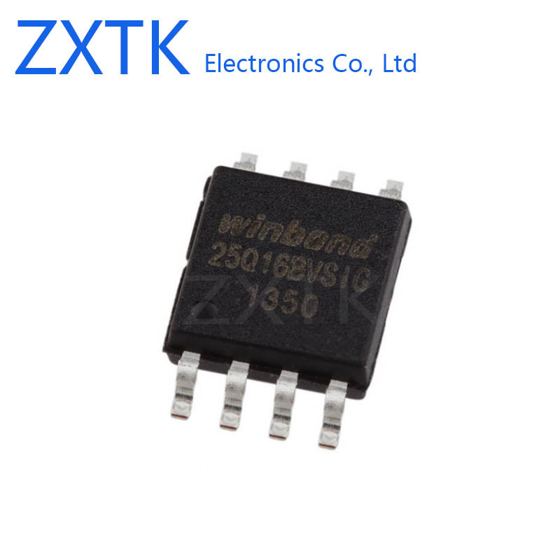 2PCS W25Q16 W25Q16BVSIG W25Q16CVSSIG W25Q16DVSSIG W25Q16JVSIQ W25Q16JVSSNIQ SOP-8 IC แฟลช 16M บิตหน่