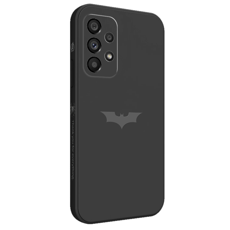 เคสโทรศัพท์มือถือ ซิลิโคน ลายแมงมุม ค้างคาว มีลายด้านข้าง สําหรับ Samsung Galaxy A73 A53 A33 A23 4G 5G - รูปที่ 5